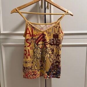 Beaded vintages 90s tank top